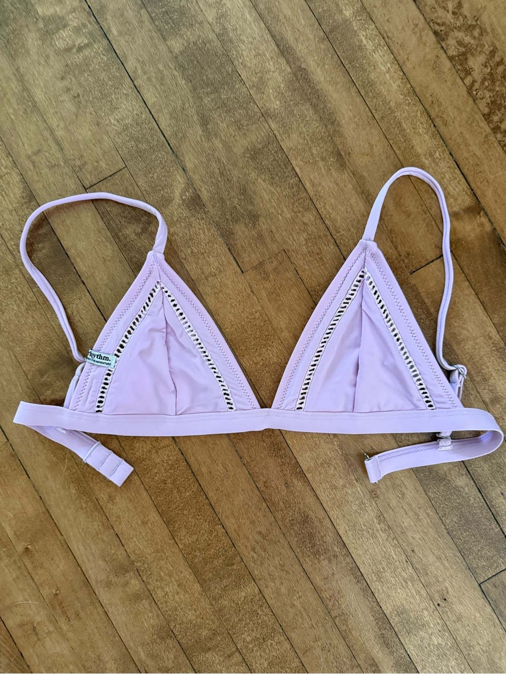 Rhythm. Soft Lilac Triangle Bikini Top